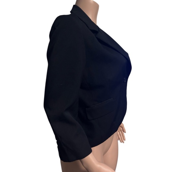 JUICY COUTURE Her Majesty Women’s Black Blazer100% Wool - Picture 2 of 13